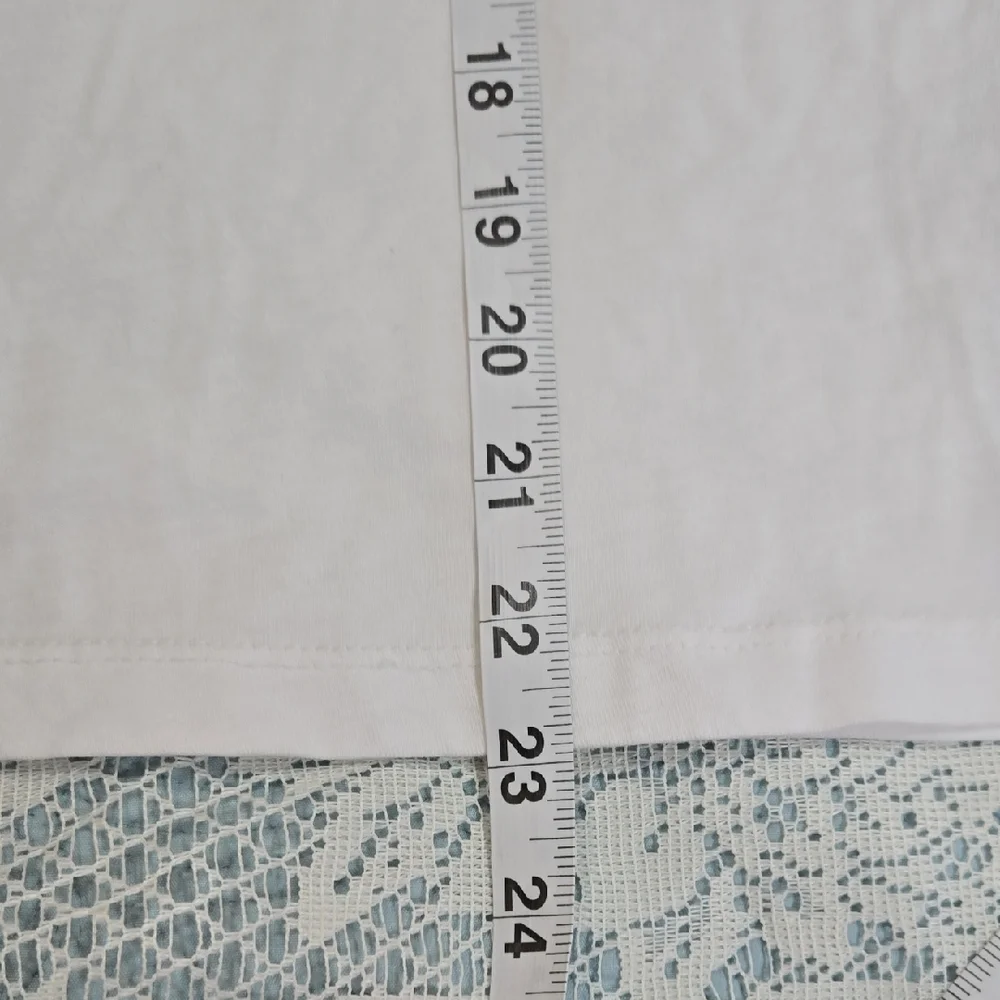 Converse White Tee with Red Graphic Sz S
